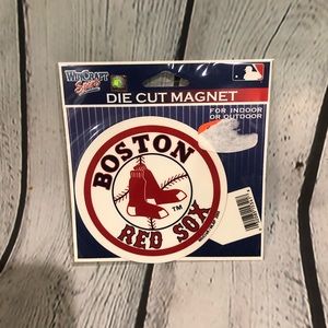 Boston Red Sox WinCraft 5" Logo Die-Cut Car Magnet MLB